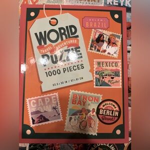 World Travel Adventures Puzzle 1000 Pieces